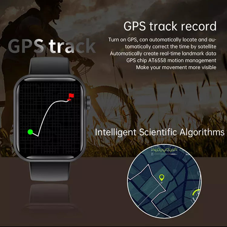 Urheilukello G16 GPS/Glonass satelliittipaikannuksella